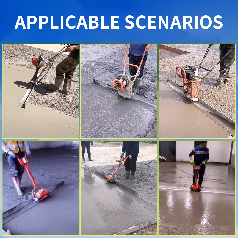 Concrete Screed Vibrator - コンクリート振動スクリード、電動コンクリート仕上げ機、レベリングスクリード、ガス式コンクリートスクリード、コンクリートレベリング