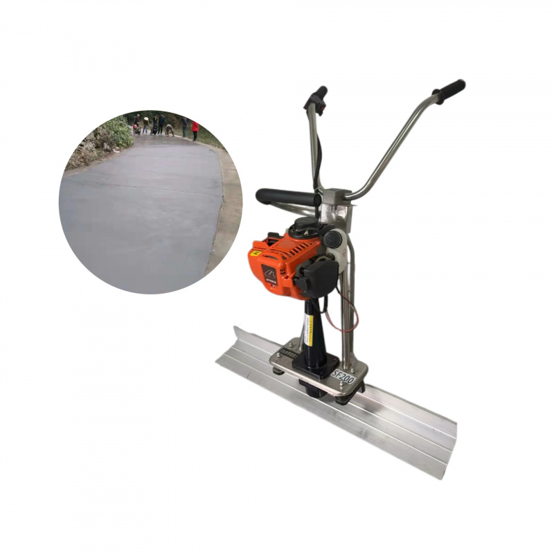 Concrete Screed Vibrator - コンクリート仕上げ機、コンクリート表面水平調整機、レーザースクリードコンクリートマシン、振動レベルルーラー