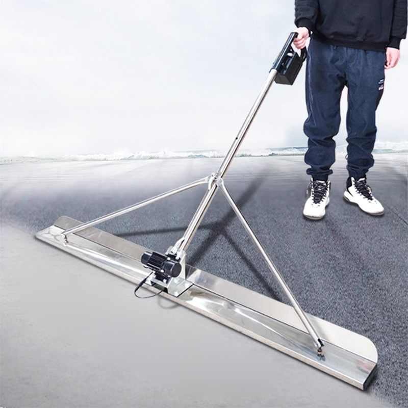 Concrete Screed Vibrator - 1.2M/1.5M電動コンクリートスクリード、コンクリートレベリングマシン、積層スクリード付きプレートバイブレーター、リチウムイオンレベリングマシン