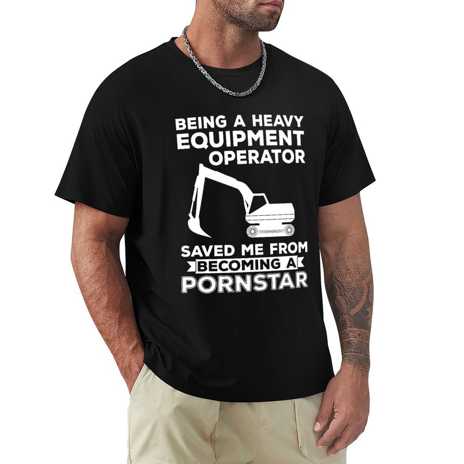 Heavy Equipment Operator Shirts - 重機オペレーター - ショベルカー - 掘削機 Tシャツ