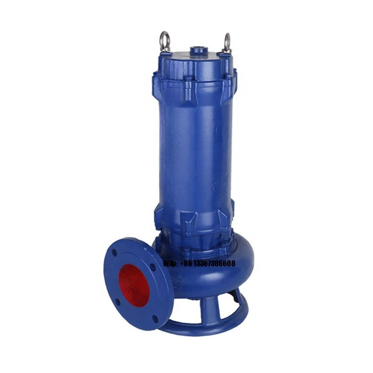 Submersible Pump Sewage - 高揚程ノンブロッキングカッティング水中汚水ポンプ大流量農場汚水排出電動ポンプ