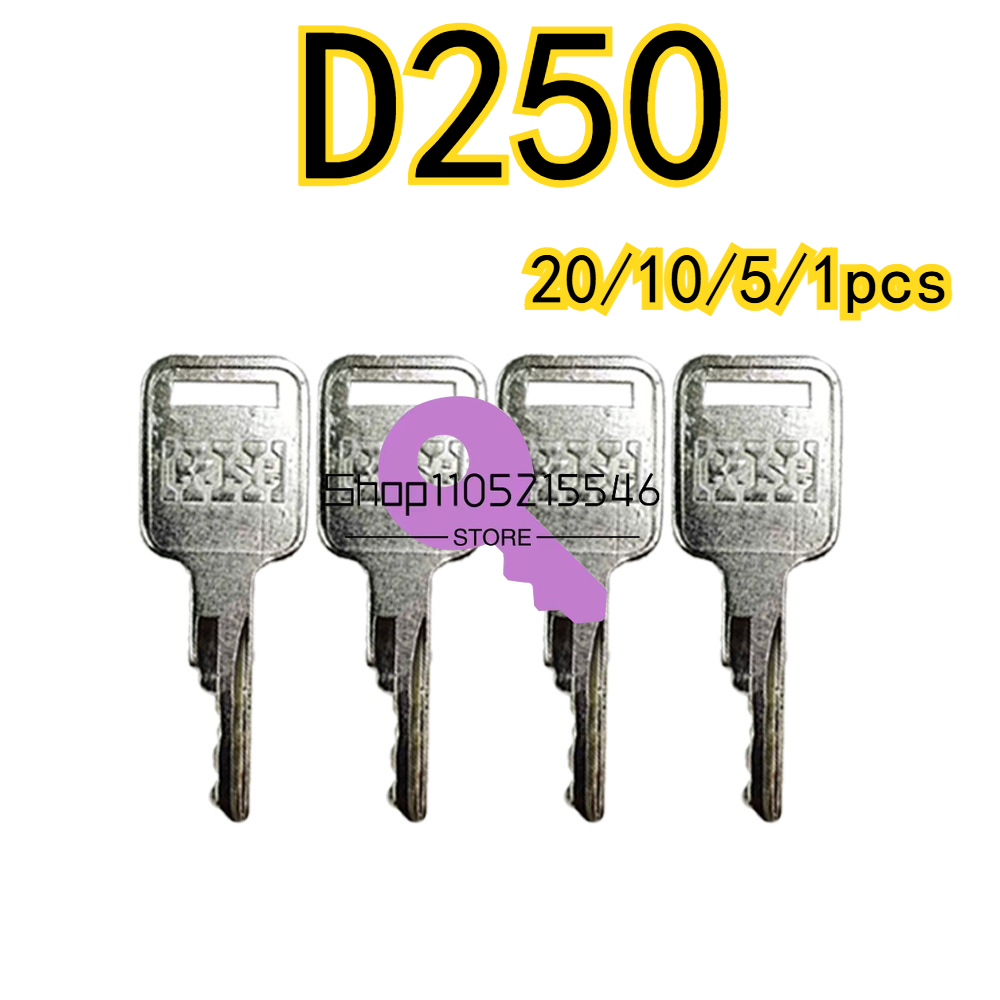 Heavy Equipment Brands - 20/10/5/1 個の新品 D250 キーはボブキャット ブロース ディッチウィッチ