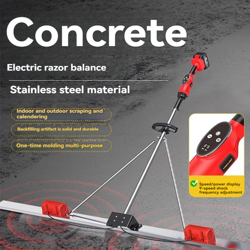 Concrete Screed Vibrator - コンクリートスクレーパー,振動スクリード機,大容量