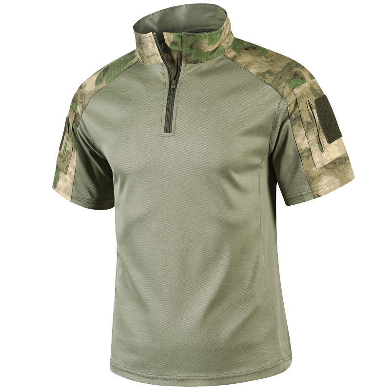 Heavy Equipment Operator Shirts - 戦闘服シャツ迷彩アメリカアジアサイズスポーツトップ荒野サバイバルエアガンペイントボール戦術 Tシャツハイキング