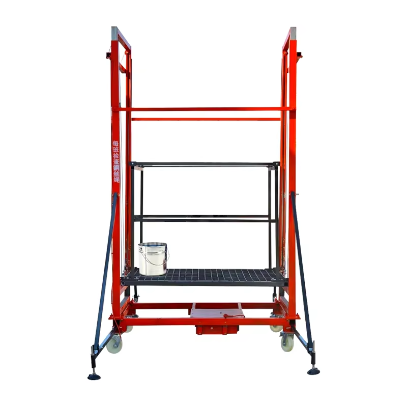 Heavy Equipment And Rentals - ライズ8M商業用産業足場リフト500KG容量ヘビーデューティー建設機械レンタル