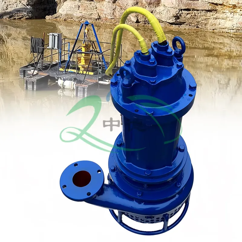 Submersible Pump Sewage - 泥水吸引用水中ポンプ、泥砂吸引ポンプ、3つの攪拌機付き大型水中スラリーポンプ