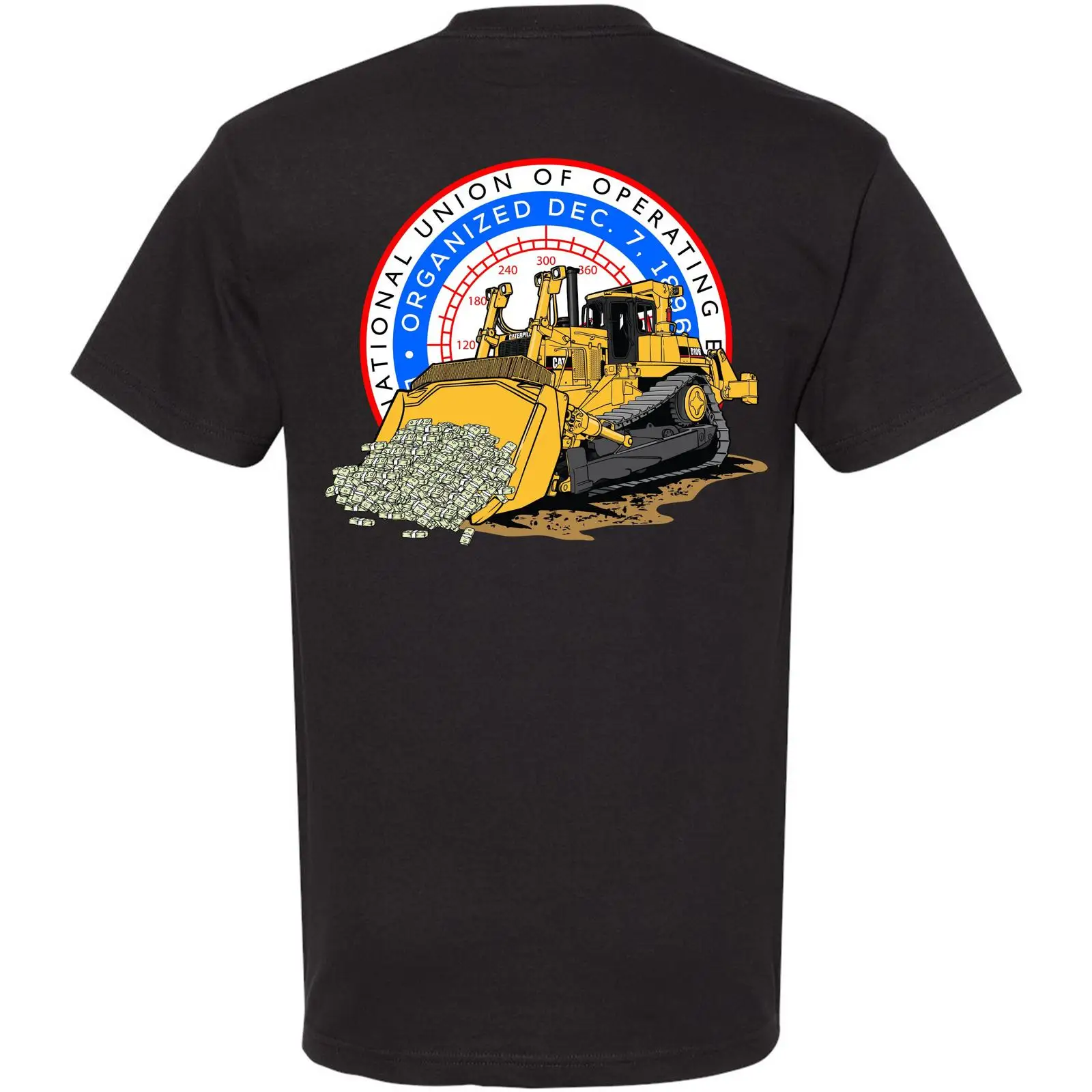 Heavy Equipment Operator Shirts - 国際運転エンジニア連盟 ブルドーザー Tシャツ 重機オペレーター 誇り高い建設作業員 ブルーカラー