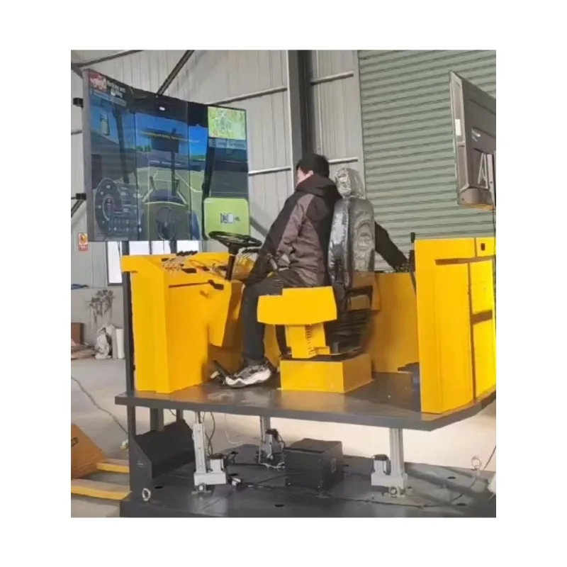 Dump Truck Heavy Equipment - 重機シミュレーター/トラッククレーン、ダンプトラック、モーターグレーダー、ブルドーザー、バックホー、掘削機 6 in 1 シミュレーター