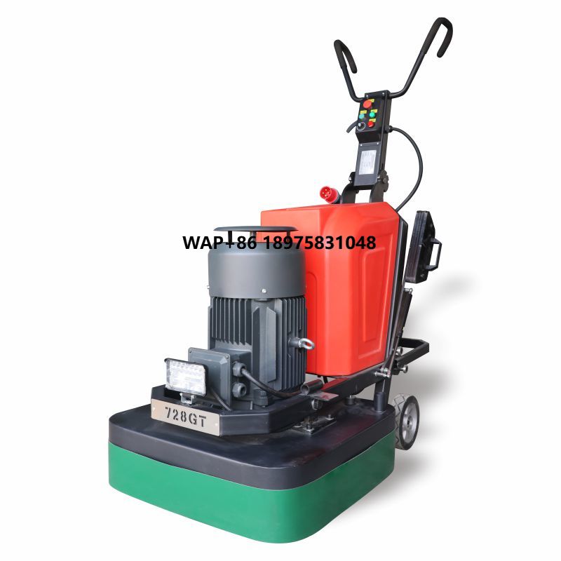Floor Grinding Machine - ヘビーデューティー大理石エポキシダイヤモンド電動遊星歯車モーター15KW半自動床研削研磨機コンクリート研磨機