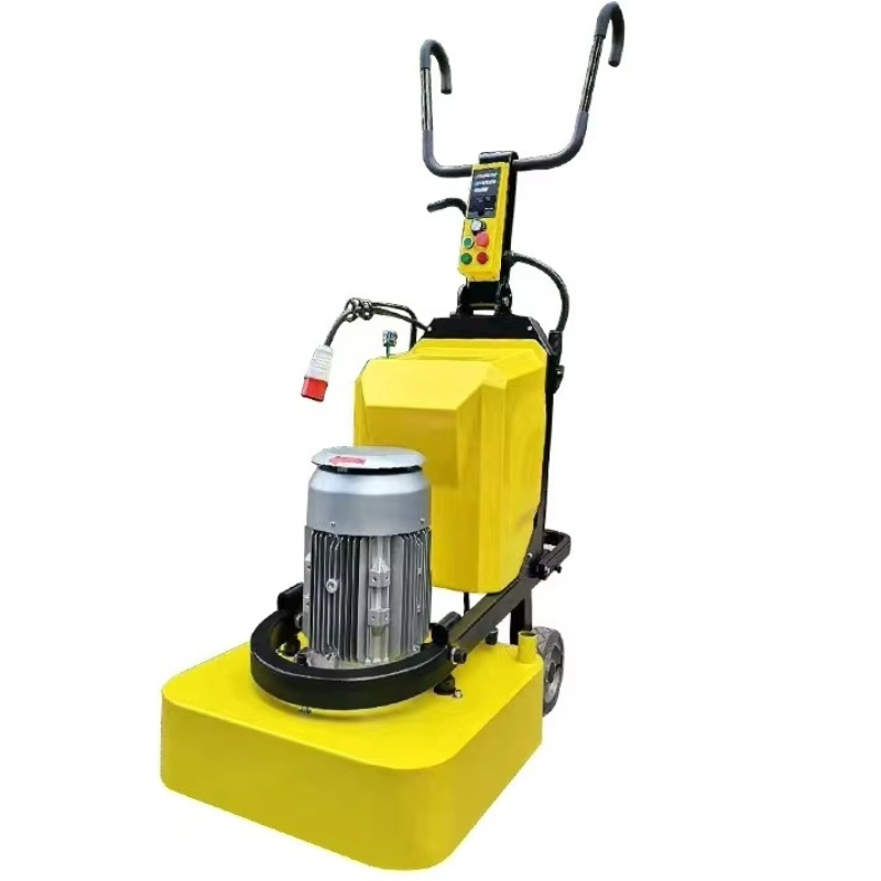 Floor Grinding Machine - エポキシ床研磨機 テラゾマシン 集塵式研磨機 工業用コンクリート床研磨 塗料除去再生ツール