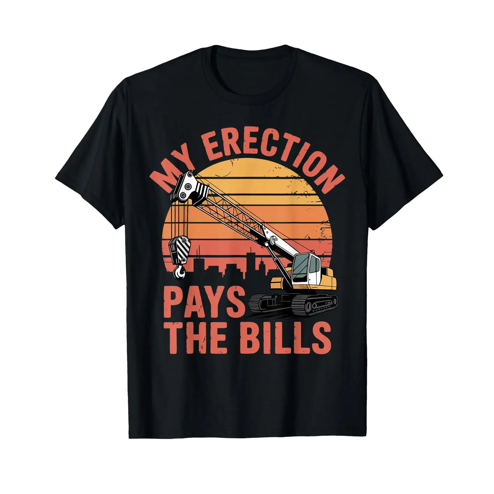 Heavy Equipment Operator Shirts - プロのクレーンオペレーター パン ヘビーデーツギア Tシャツ ヴィンテージ ウォッシュ加工