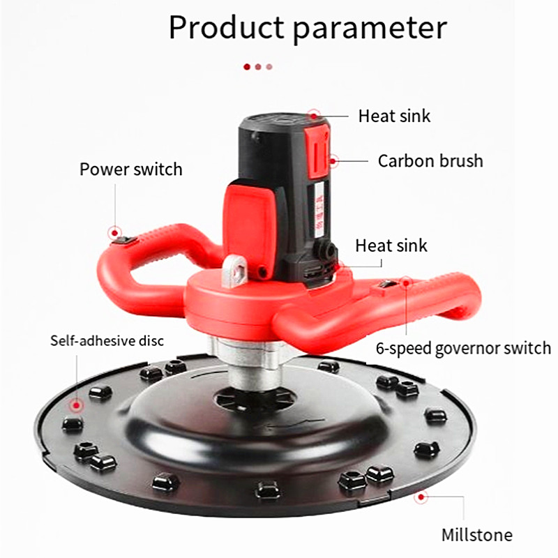 セメントモルタル仕上げ機 ハンドヘルド電動研磨機 壁パテサン - Floor Grinding Machine のレビューと価格