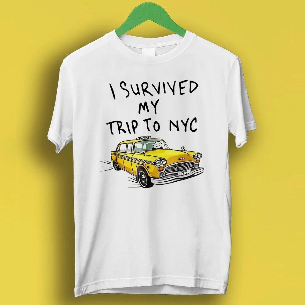 私はニューヨークへの旅を生き延びた Tシャツ ニューヨークシ - Heavy Equipment Operator Shirts のレビューと価格