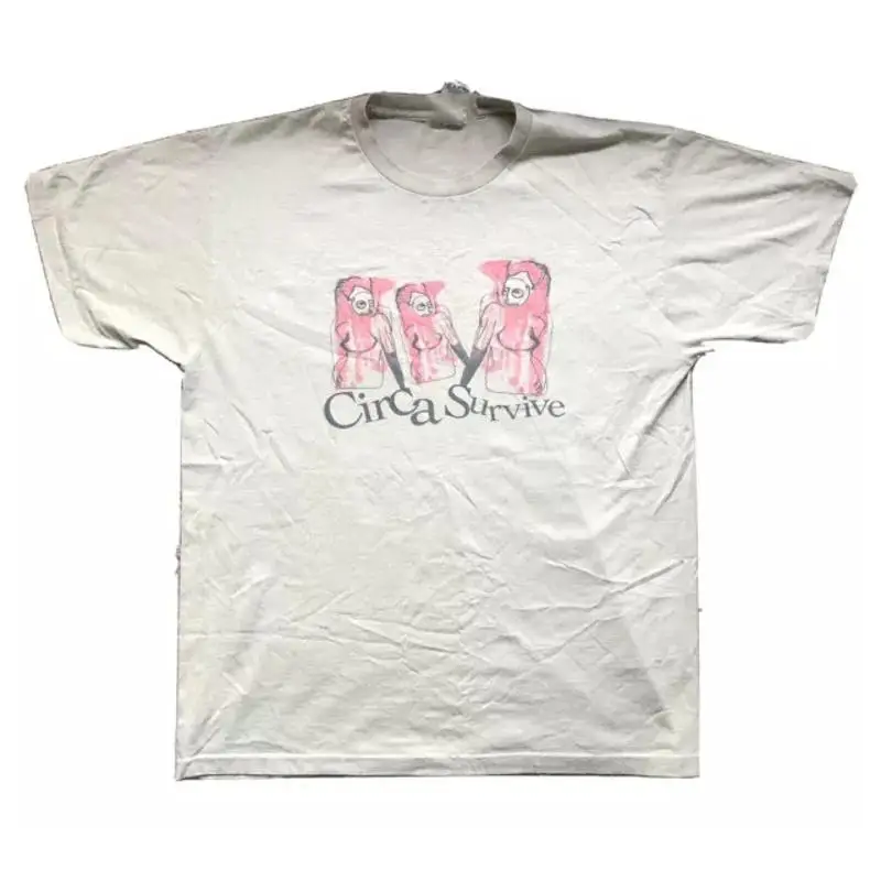 Circa Survive Band 復刻版 ホワイト コッ - Heavy Equipment Operator Shirts のレビューと価格