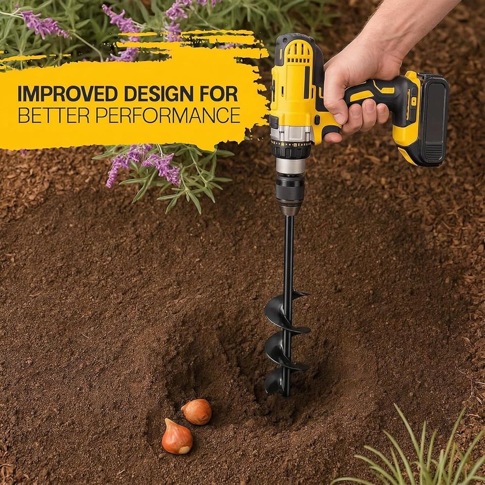ガーデンオーガードリルビットまたは植栽用1.6x16.5イン - Post Hole Digger のレビューと価格