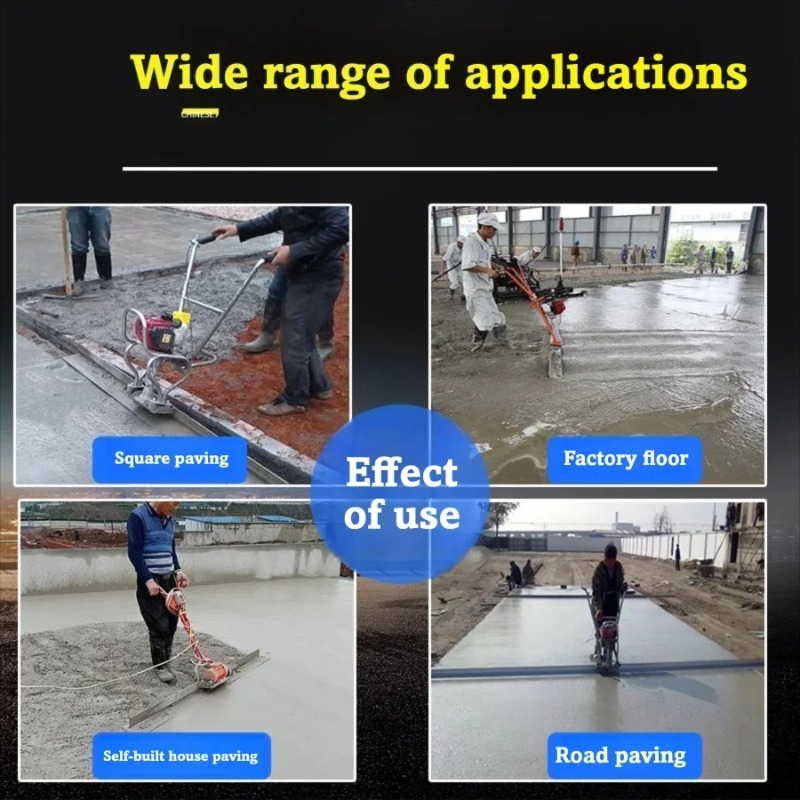ガソリン式コンクリートバイブレータースクリード床均し機アルミ - Concrete Screed Vibrator のレビューと価格