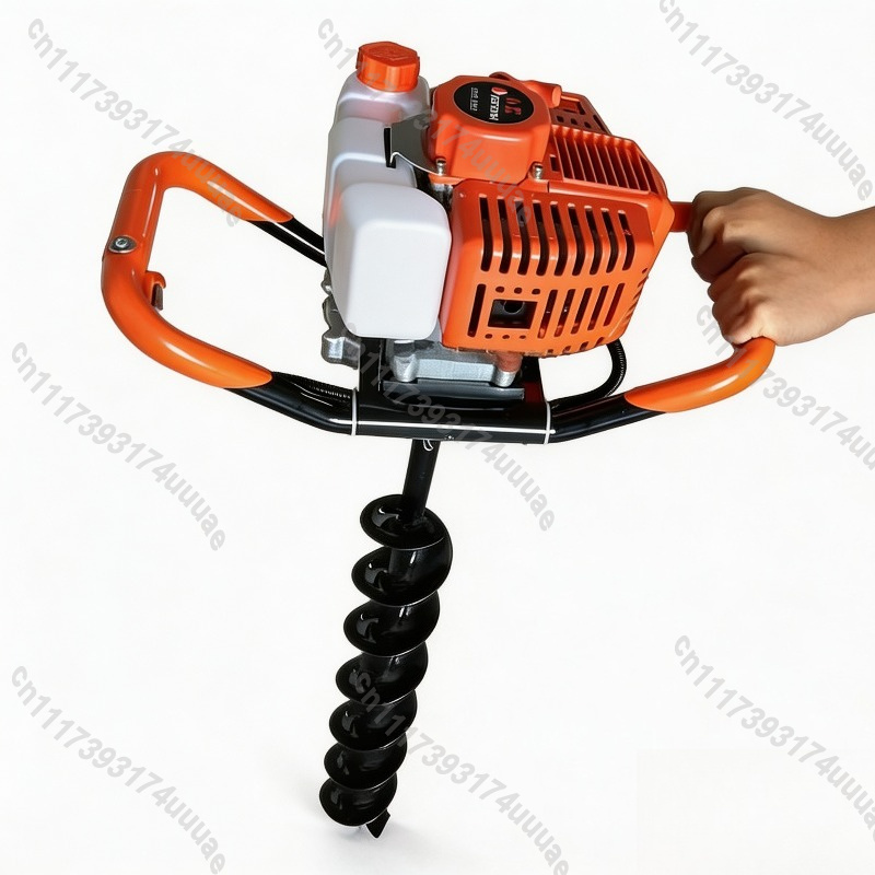 ポータブル52ccアースオーガードリル、屋外掘削作業用の深穴 - Post Hole Digger のレビューと価格