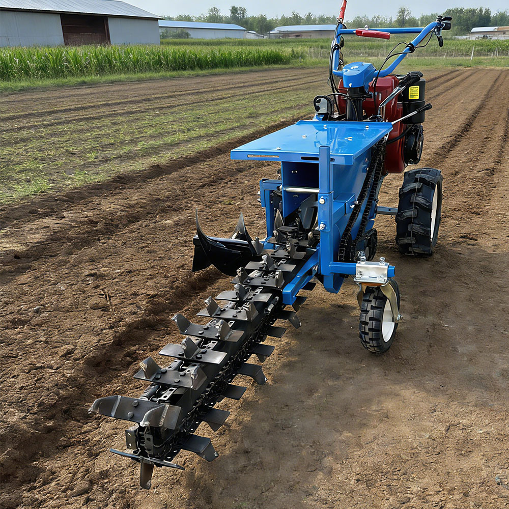 農業用カスタマイズ8.5kw最大掘削深さ600mm 1200 - Trencher Machine Small のレビューと価格