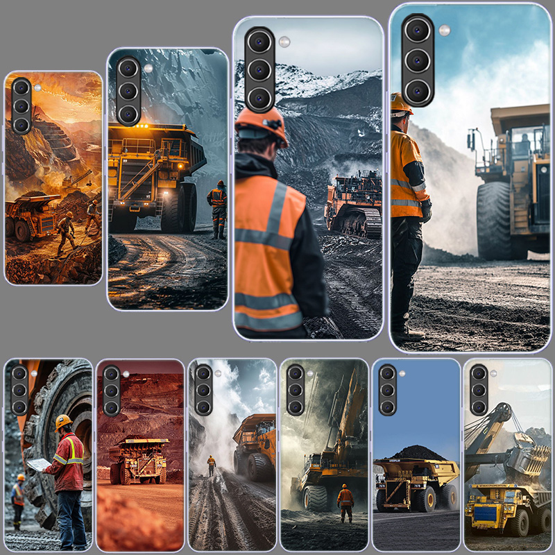 ヘビーデューティダンプトラック機器検査用スマホケース Sam - Dump Truck Heavy Equipment のレビューと価格