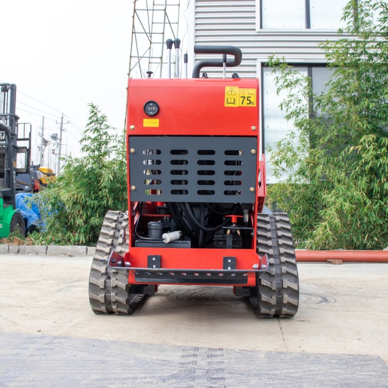 ゴムクローラ式トレンチャー小型溝堀機ミニスキッドステア歩行式 - Trencher Machine Small のレビューと価格