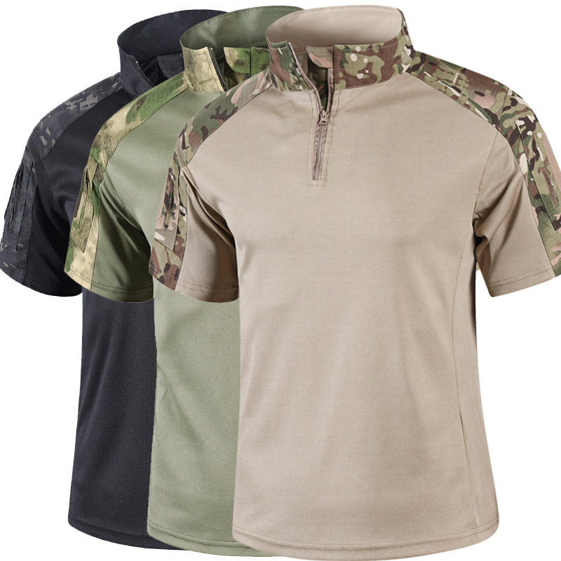 戦闘服シャツ迷彩アメリカアジアサイズスポーツトップ荒野サバイ - Heavy Equipment Operator Shirts のレビューと価格