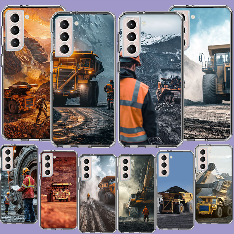 ヘビーデューティーダンプトラック機器検査用スマホケース Sa - Dump Truck Heavy Equipment のレビューと価格