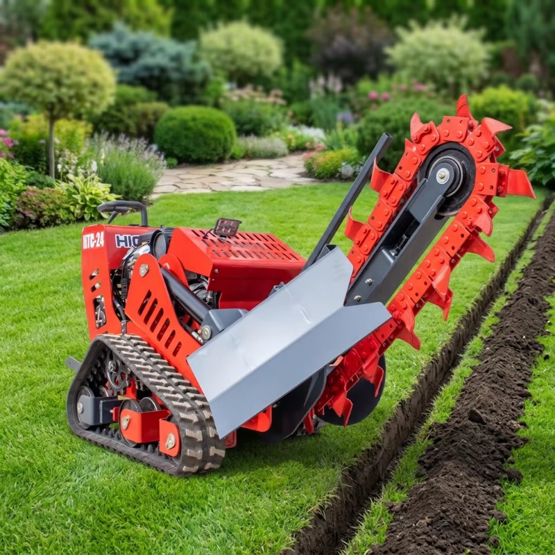 750mm掘削深度の乗用チェーン式トレンチャー販売中 工場価 - Trencher Machine Small のレビューと価格