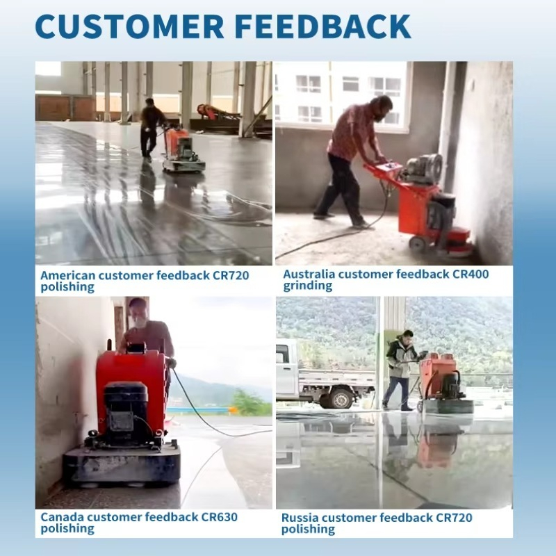 工場出荷価格7.5 kWモーター搭載コンクリート床研磨機ギア - Floor Grinding Machine のレビューと価格