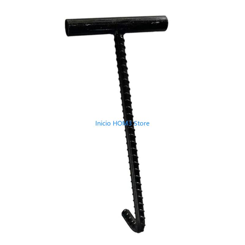 A5YD 高品質 10mm スチール製マンホールフックは、浄 - Manhole Cover Lifting のレビューと価格