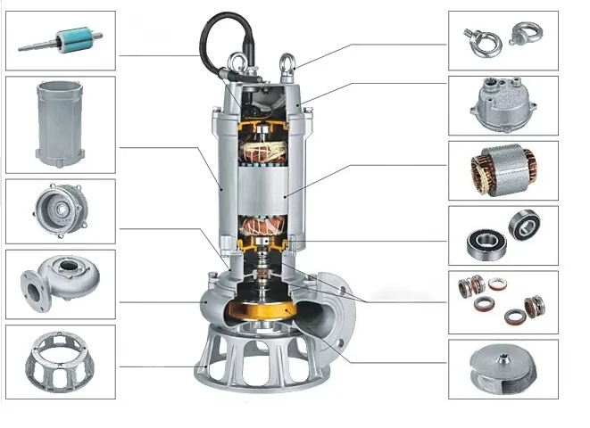 携帯型汚水吸引水中ポンプ 4kw インライン汚水排水ポンプ（ - Submersible Pump Sewage のレビューと価格