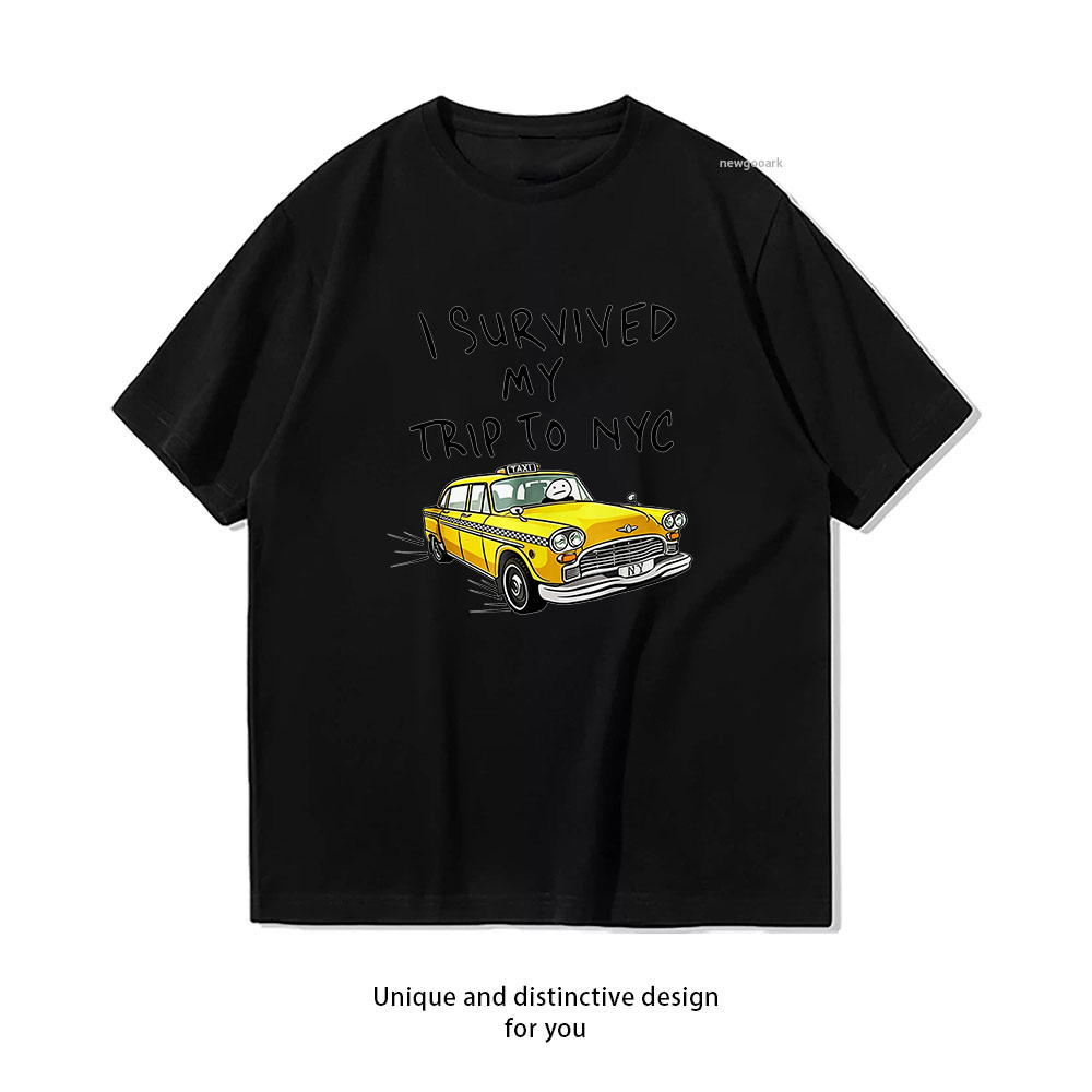 ニューヨークへの旅を生き延びた私は、ニューヨークシティの黄色 - Heavy Equipment Operator Shirts のレビューと価格