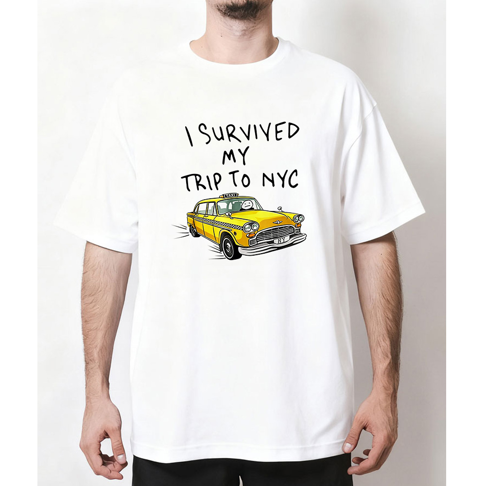 ニューヨークへの旅を生き延びた私は、ニューヨークシティの黄色 - Heavy Equipment Operator Shirts のレビューと価格