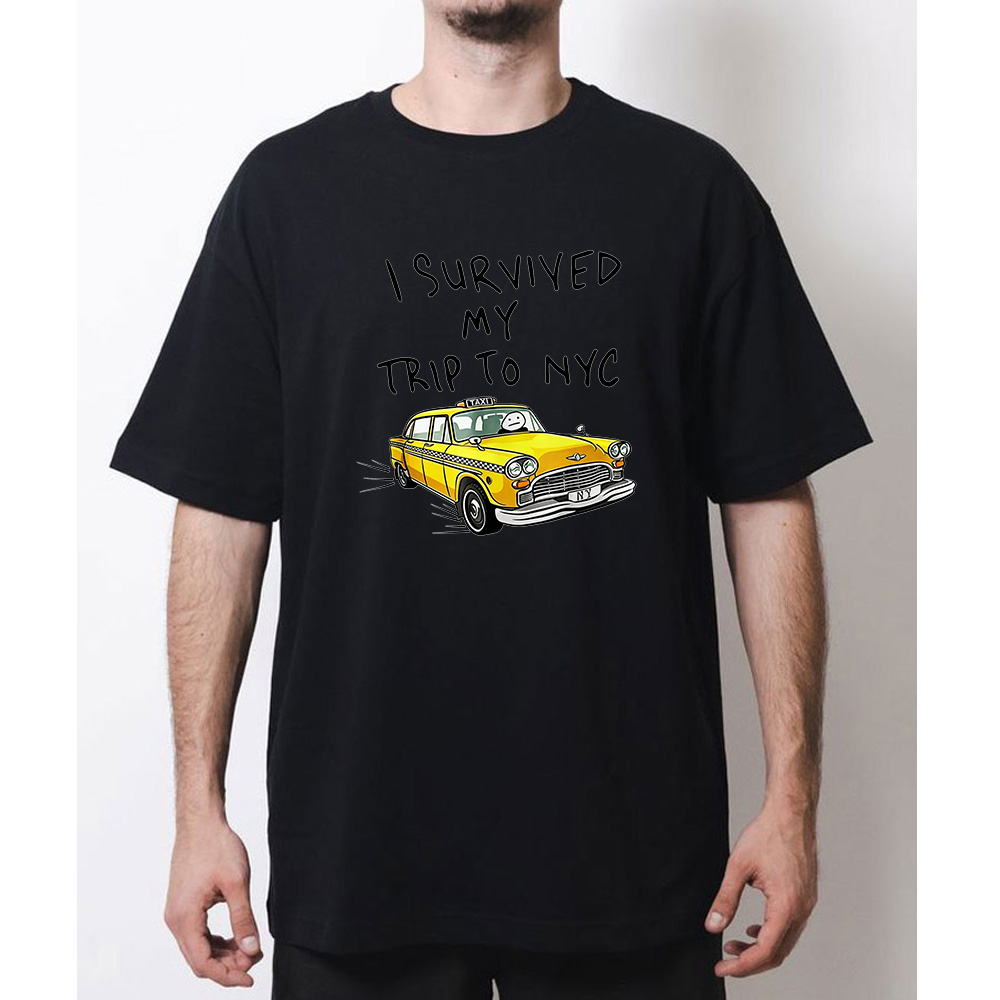 ニューヨークへの旅を生き延びた私は、ニューヨークシティの黄色 - Heavy Equipment Operator Shirts のレビューと価格
