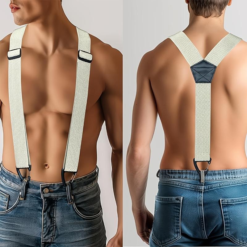 男性用タクティカル隠しサスペンダー、ヘビーデューティーワーク - Heavy Equipment Operator Shirts のレビューと価格