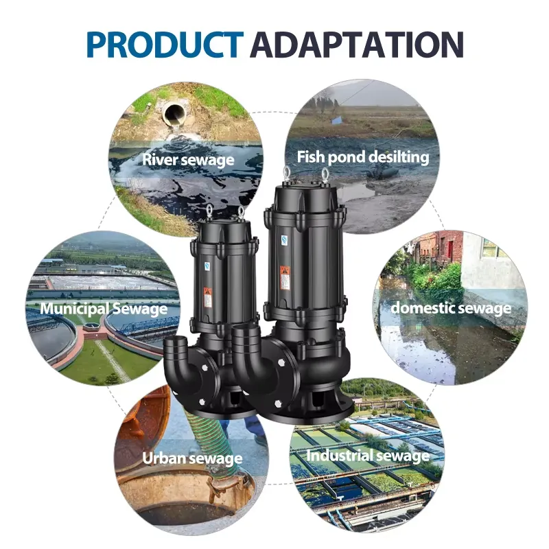 5台の0.75 Kw水中汚水ポンプ、1インチ出口、海洋廃水、 - Submersible Pump Sewage のレビューと価格