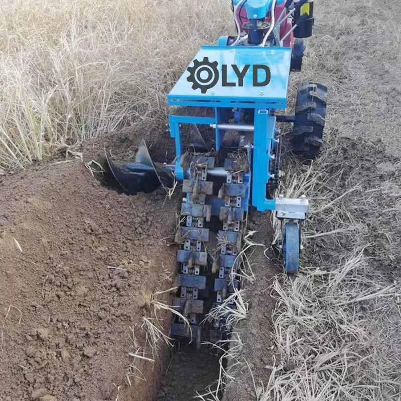 歩行式トレンチャー ミニシングルチェーントレンチャー 家庭用 - Trencher Machine Small のレビューと価格