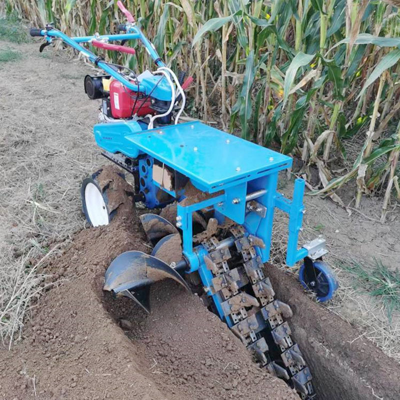 歩行式トレンチャー ミニシングルチェーントレンチャー 家庭用 - Trencher Machine Small のレビューと価格