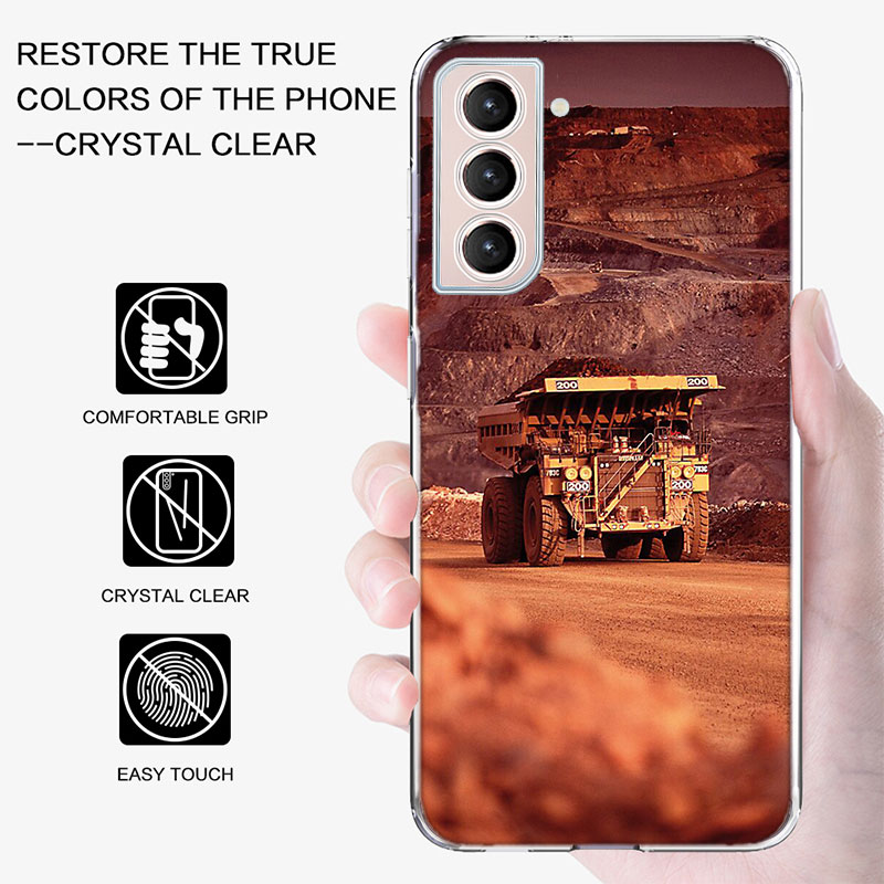 ヘビーデューティーダンプトラック機器検査用スマホケース Sa - Dump Truck Heavy Equipment のレビューと価格