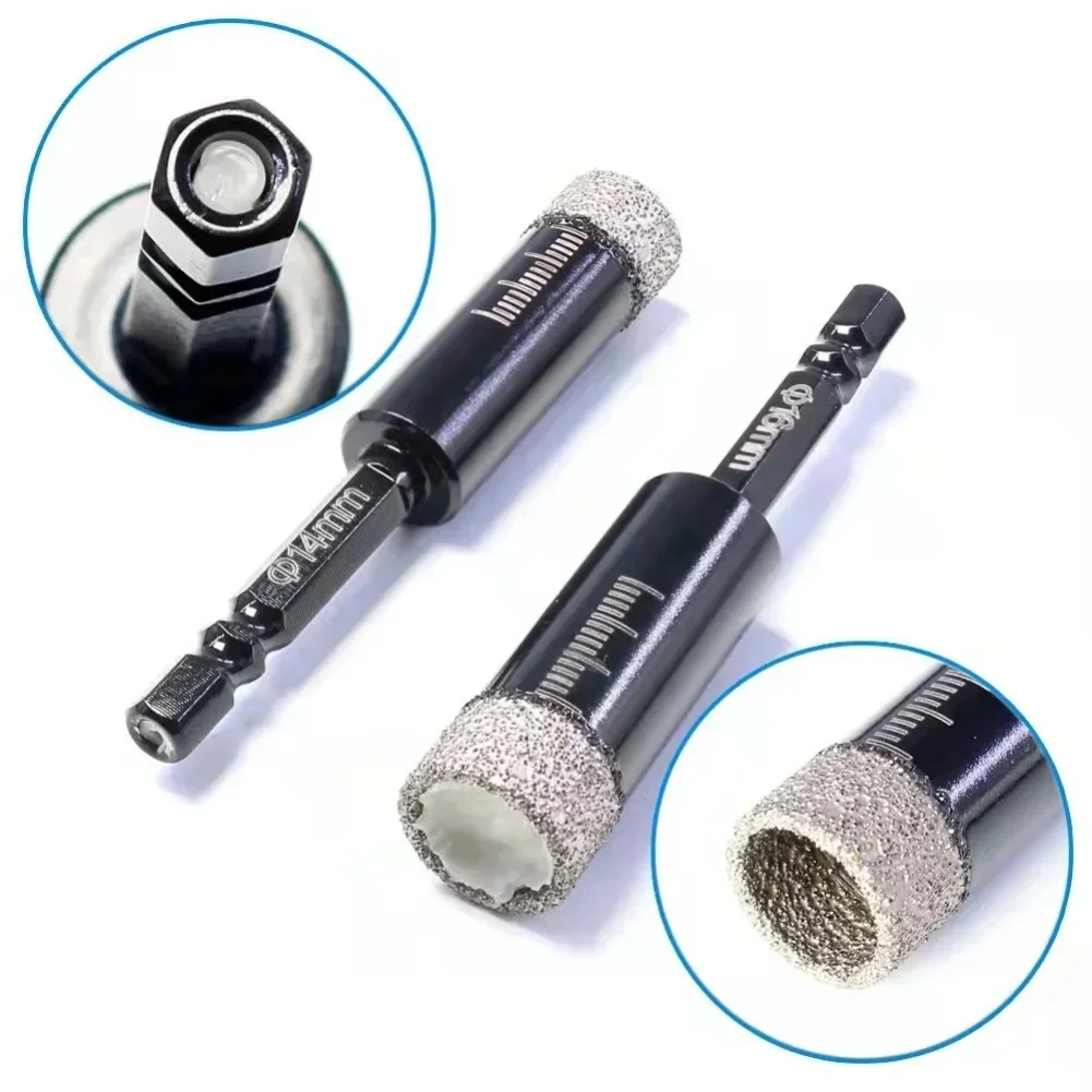 5-16mm ブレージングドリルビット 石材真空穴開け鋸カッ - Concrete Breaker Demolition のレビューと価格