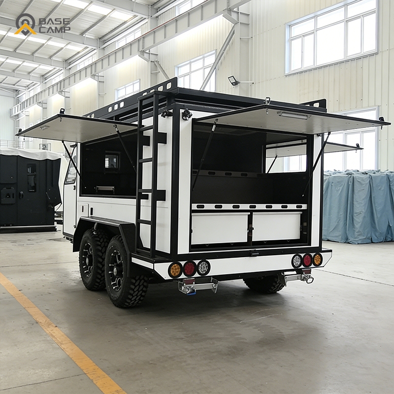 頑丈な密閉型ユーティリティトレーラー、職人用貨物建設機械運搬 - Heavy Equipment Haulers のレビューと価格