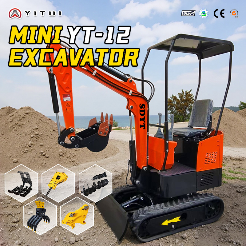 高品質小型油圧クローラー掘削機販売 2トン果樹園農場トレンチ - Trencher Machine Small のレビューと価格