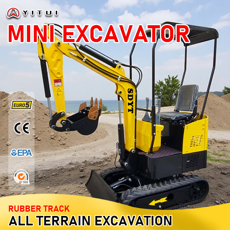高品質小型油圧クローラー掘削機販売 2トン果樹園農場トレンチ - Trencher Machine Small のレビューと価格